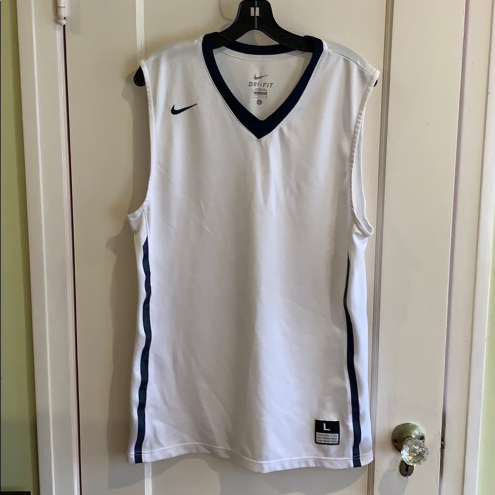 Nike sleeveless dri fit jersey